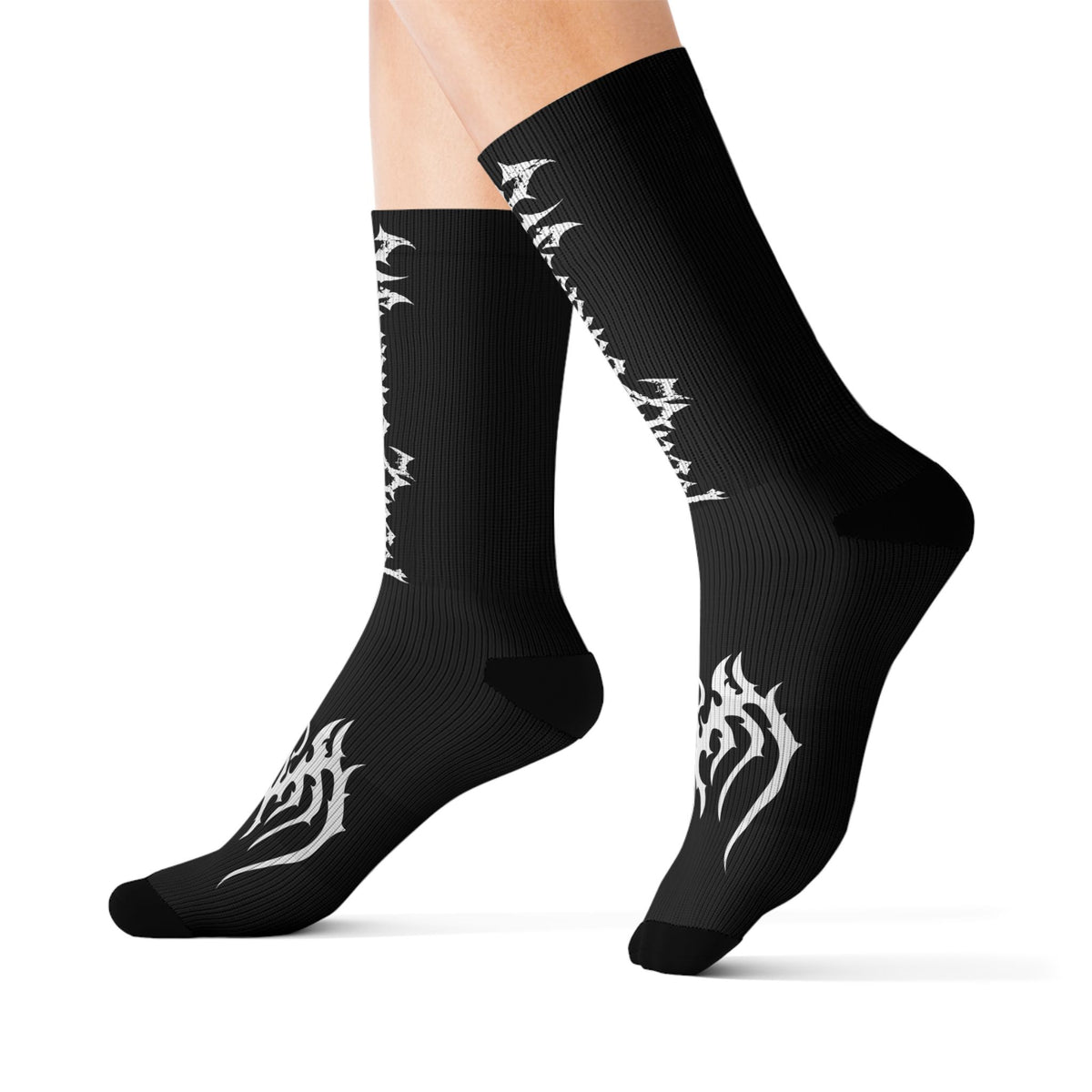 Weeping Angel Sigil and Logo Socks
