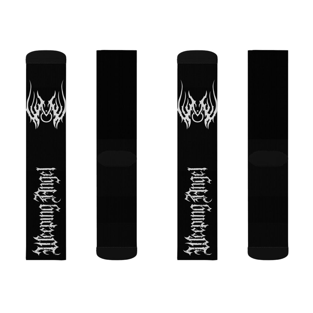 Weeping Angel Sigil and Logo Socks