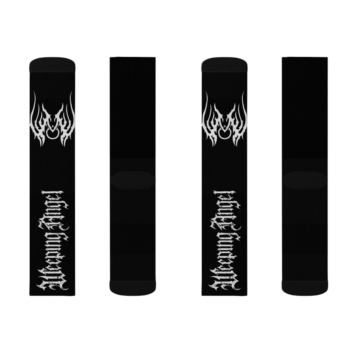 Weeping Angel Sigil and Logo Socks