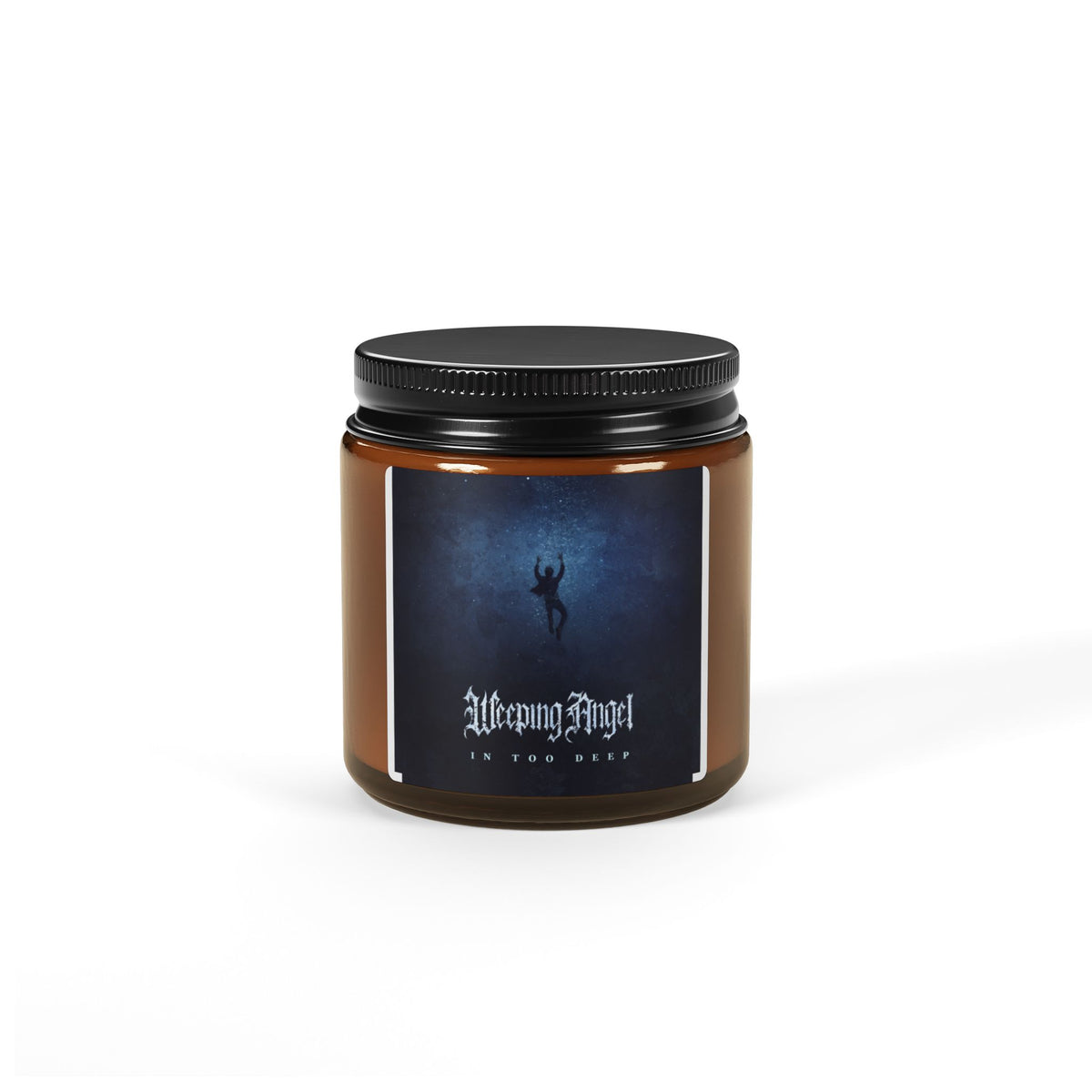Scented Soy Candle (Multi-Size, Amber Jar)