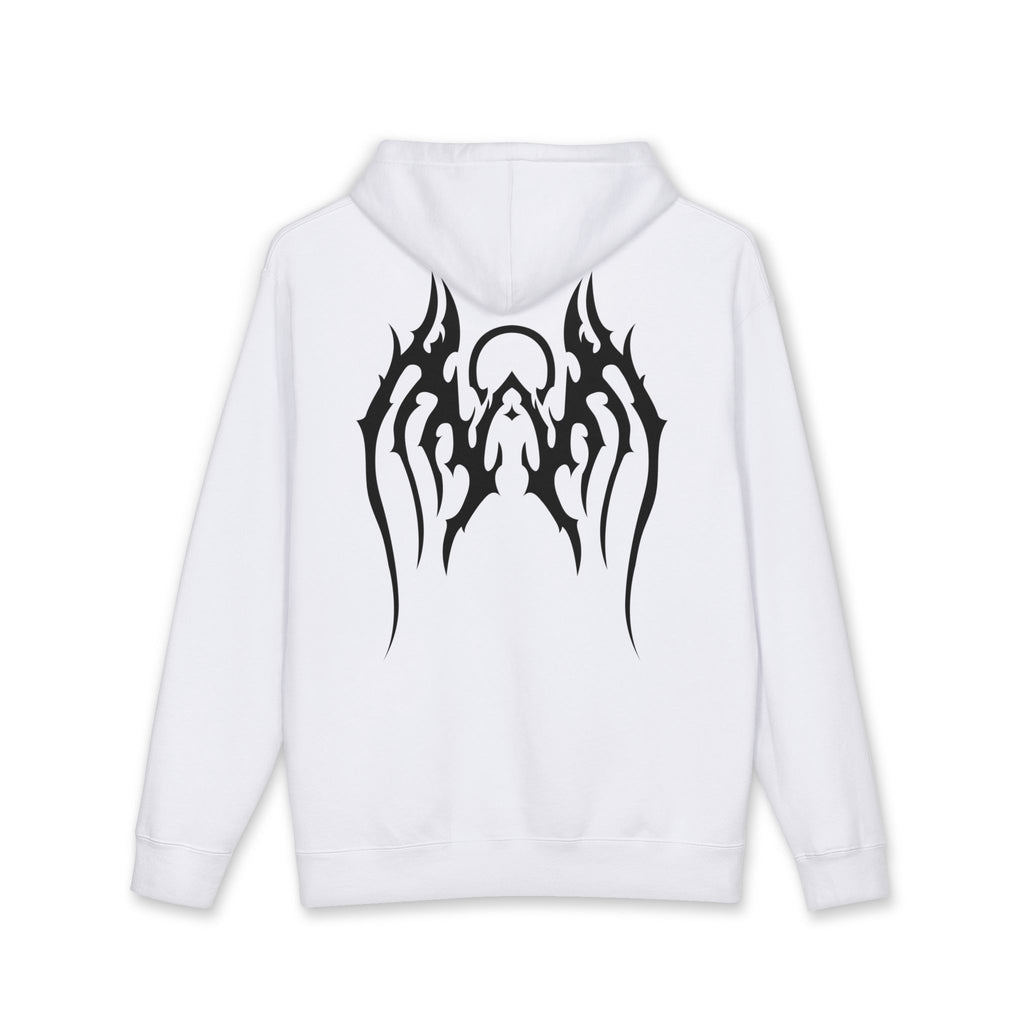Weeping Angel Sigil Hoodie (White)