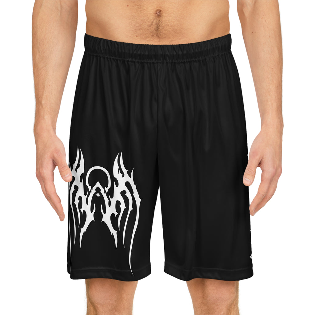 Weeping Angel Sigil Basketball Shorts
