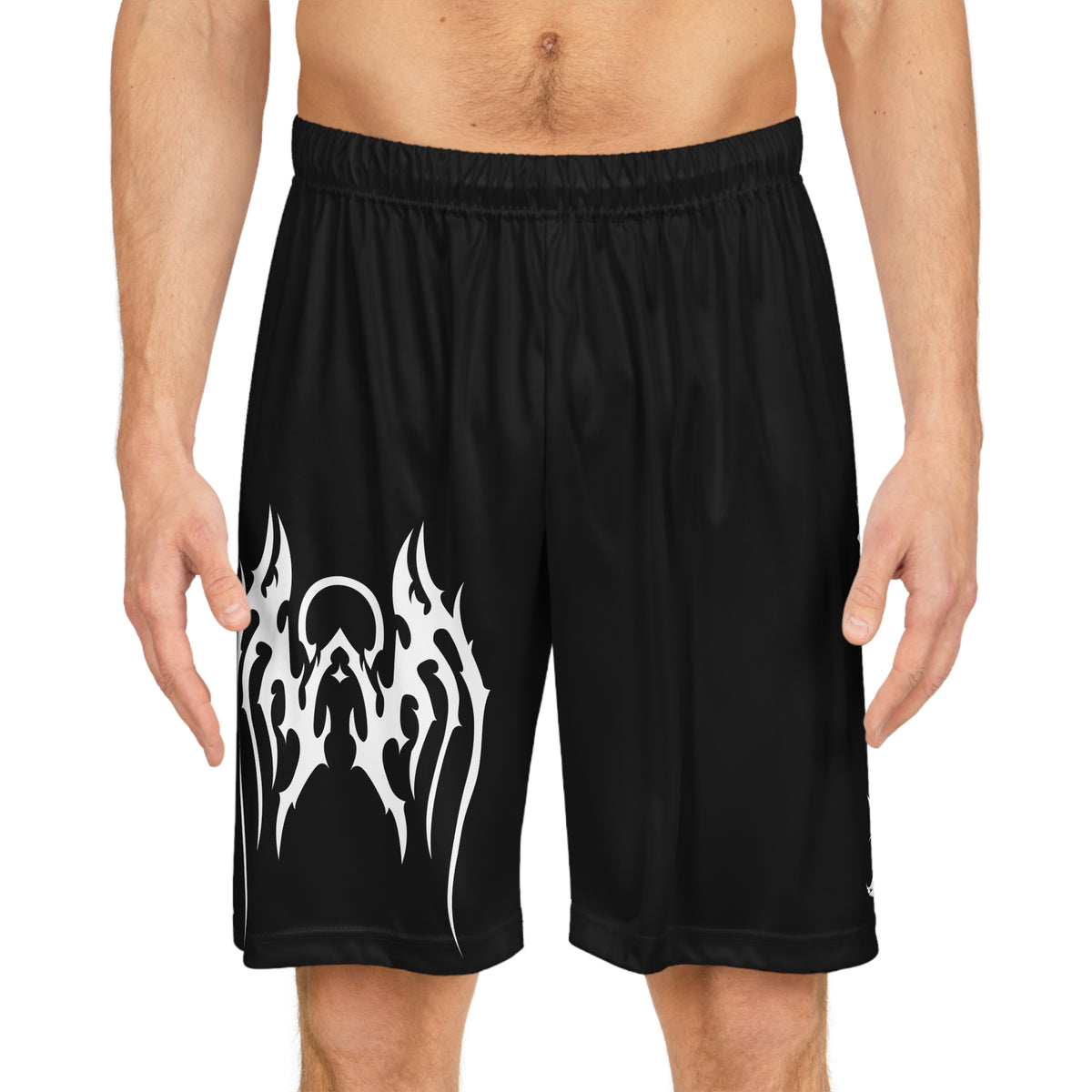Weeping Angel Sigil Basketball Shorts