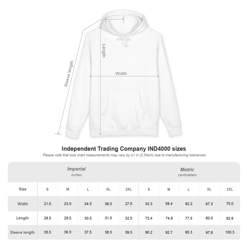 Weeping Angel Sigil Hoodie (White)