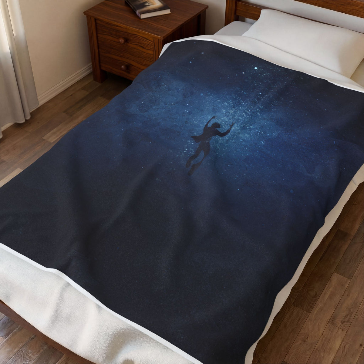 "In Too Deep" Plush Blanket